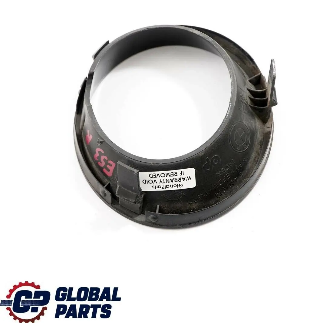 Front Right O/S Bumper Cover Fog Lamp Black Sapphire 475 to BMW X5 Series E53 with Part number 0007138 BMW X5 Series E53 Front Right O/S Bumper Cover Fog Lamp Black Sapphire 475 - SKU P0007138-BS - Part number 0007138