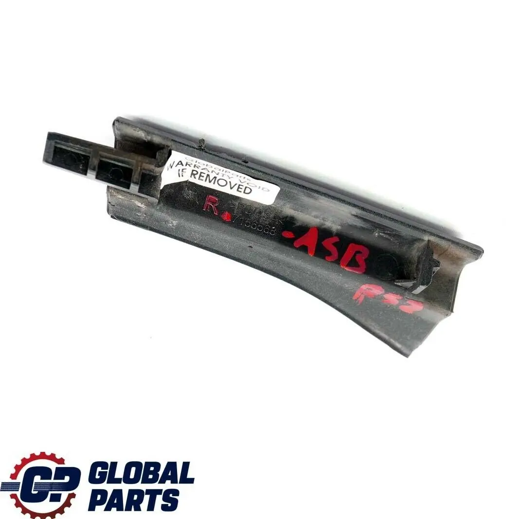 Mini Cooper R52 Copertura Cardine Destra Astro Black A25 Nero 7156568 - SKU P0390014-ASB - Numero di parte 0390014