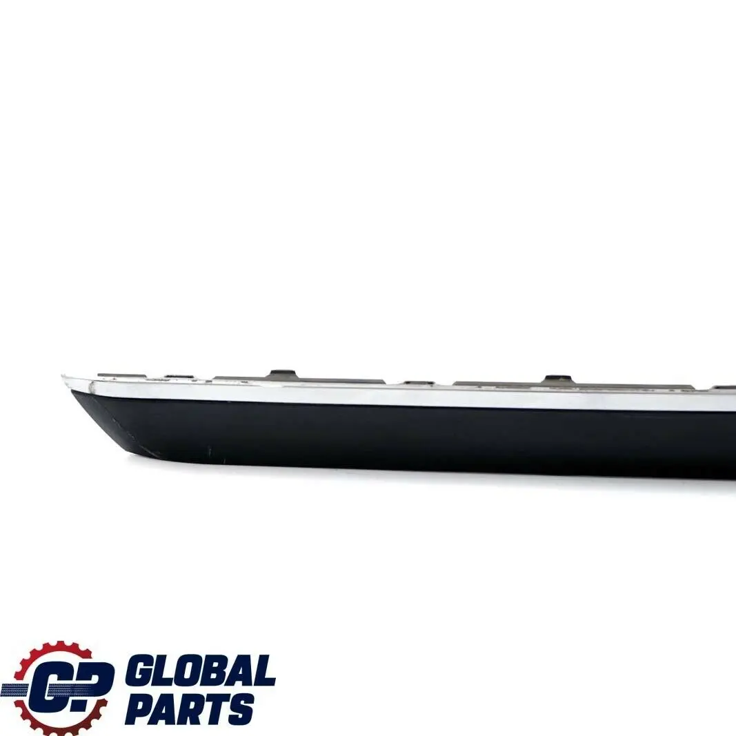 BMW 7 Series E65 E66 Bumper Strip Guard Rear Left N/S Black Sapphire 475 - SKU P0399082-BS - Part number 0399082