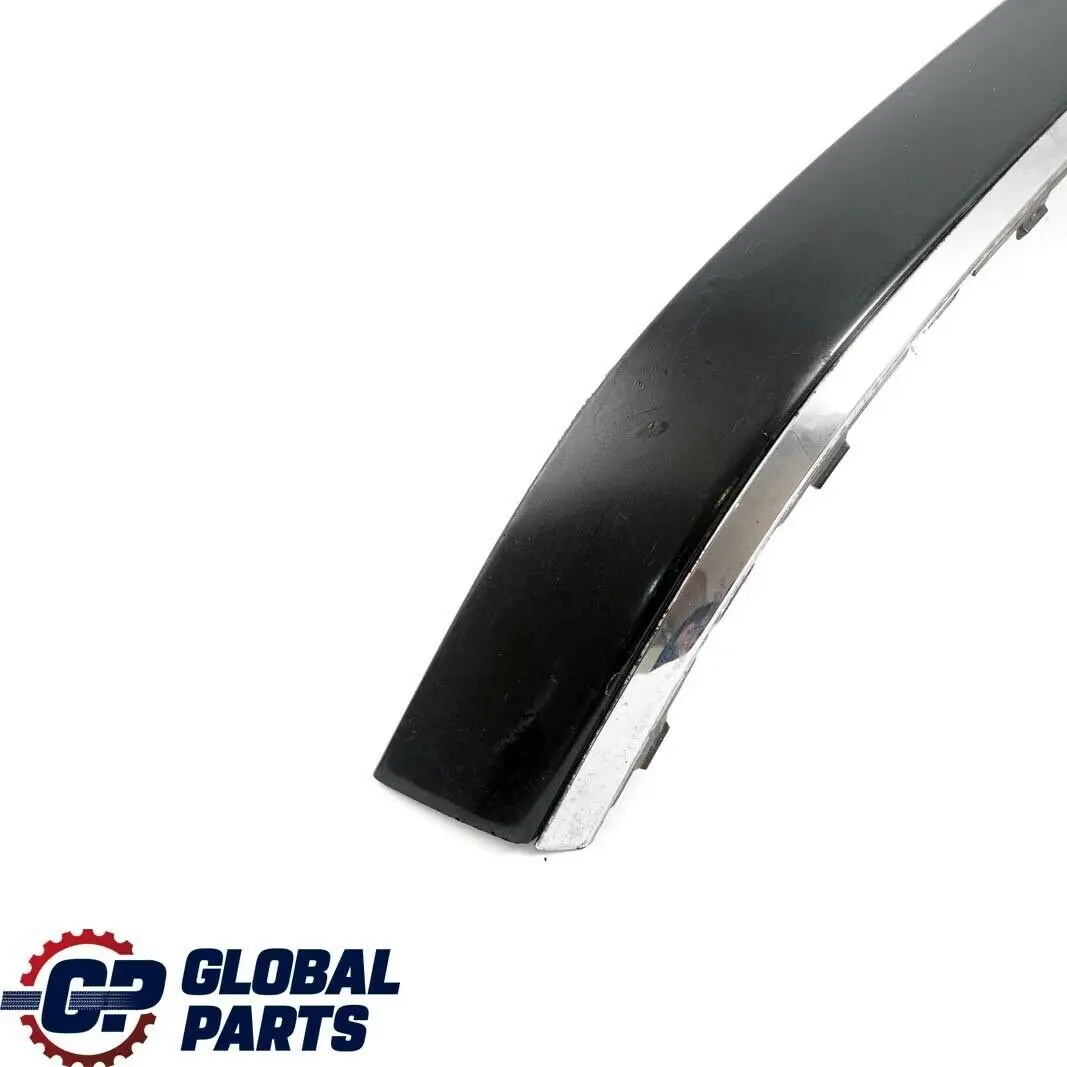 BMW 7 Series E65 E66 Bumper Strip Guard Rear Left N/S Black Sapphire 475 - SKU P0399082-BS - Part number 0399082