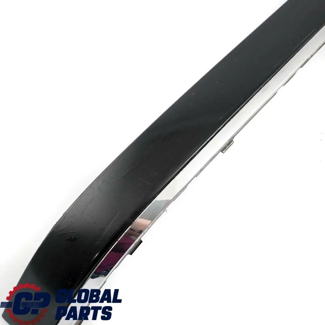 BMW 7 Series E65 E66 Bumper Strip Guard Rear Left N/S Black Sapphire 475 - SKU P0399082-BS - Part number 0399082