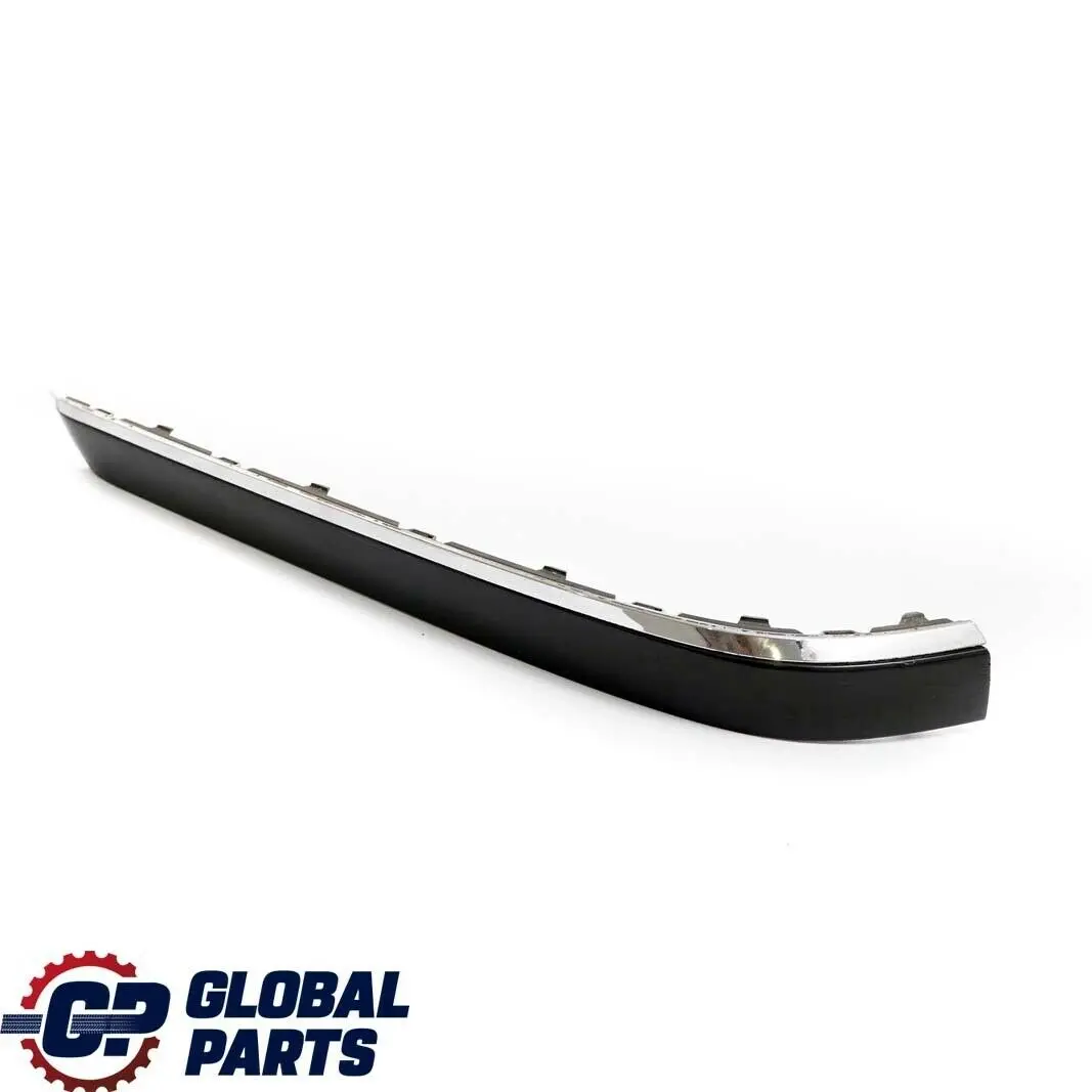 BMW 7 Series E65 E66 Bumper Strip Guard Rear Left N/S Black Sapphire 475 - SKU P0399082-BS - Part number 0399082