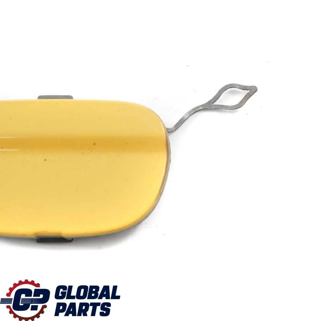 Copertura Gancio Traino Posteriore Destra Giallo Mellow A58 per Mini R56 R57 con numero di parte 0430257 Mini R56 R57 Copertura Gancio Traino Posteriore Destra Giallo Mellow A58 - SKU P0430257-MY - Numero di parte 0430257