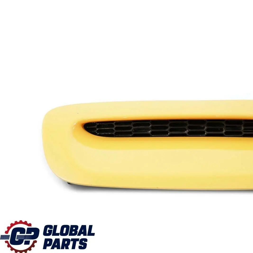 Inlet Grille Hood Bonnet Scoop Mellow Yellow A58 to BMW Mini Cooper S R55 R56 Air with Part number 0430302 BMW Mini Cooper S R55 R56 Air Inlet Grille Hood Bonnet Scoop Mellow Yellow A58 - SKU P0430302-MY - Part number 0430302