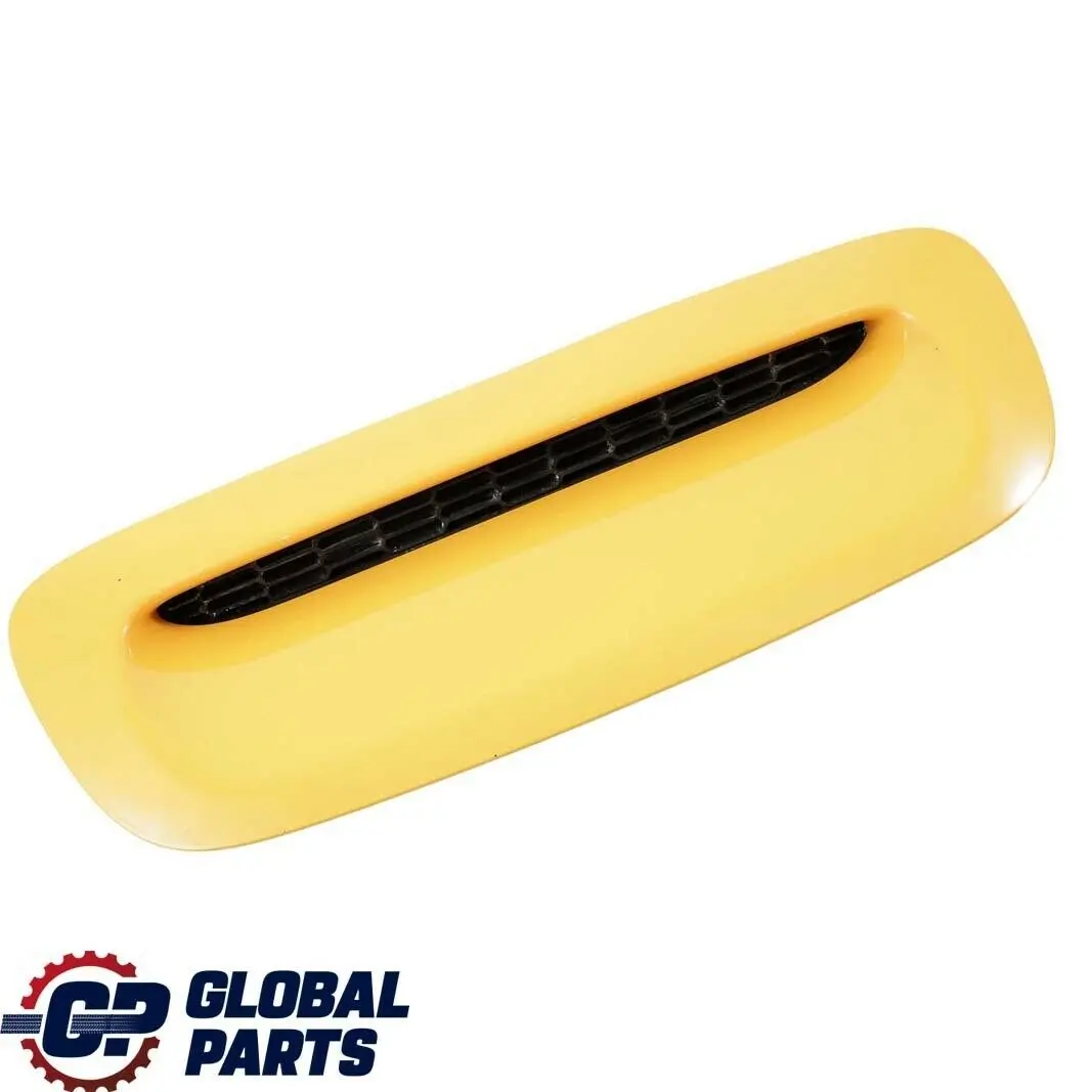 Inlet Grille Hood Bonnet Scoop Mellow Yellow A58 to BMW Mini Cooper S R55 R56 Air with Part number 0430302 BMW Mini Cooper S R55 R56 Air Inlet Grille Hood Bonnet Scoop Mellow Yellow A58 - SKU P0430302-MY - Part number 0430302