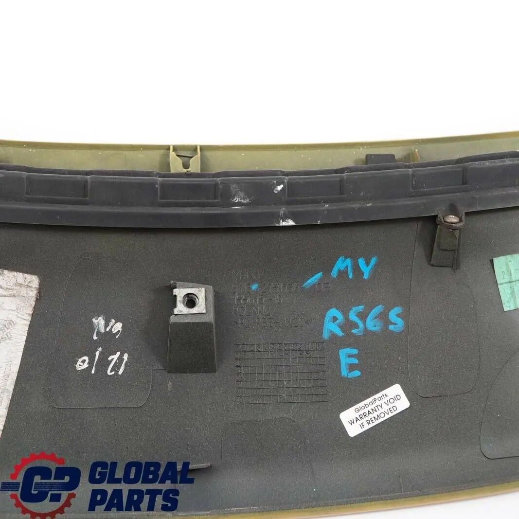 Lufteinlass Frontklappe Mellow Yellow Gelb 2751736 für BMW Mini Cooper S R55 R56 mit Teilenummer 0430302 BMW Mini Cooper S R55 R56 Lufteinlass Frontklappe Mellow Yellow Gelb 2751736 - SKU P0430302-MY - Teilenummer 0430302