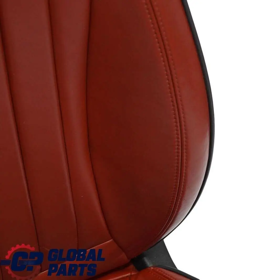 Heated Sports Full Leather Lounge Redwood Red Interior Front Seat Seats to Mini with Part number R56 Mini Heated Sports Full Leather Lounge Redwood Red Interior Front Seat Seats - SKU R56 Sports Full Leather Red Seats - Part number R56