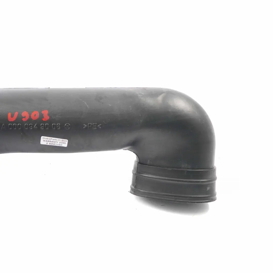 Tubo admisión aire Mercedes Sprinter W901 W903 Diesel Línea manguera para con número de pieza A0000949008 Tubo admisión aire Mercedes Sprinter W901 W903 Diesel Línea manguera - SKU A0000949008 - Número de pieza A0000949008