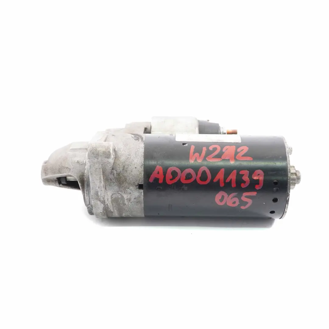  Starter Motor Mercedes W204 W212 OM651 Diesel Engine Starter - SKU A0001139065 - Part number A0001139065