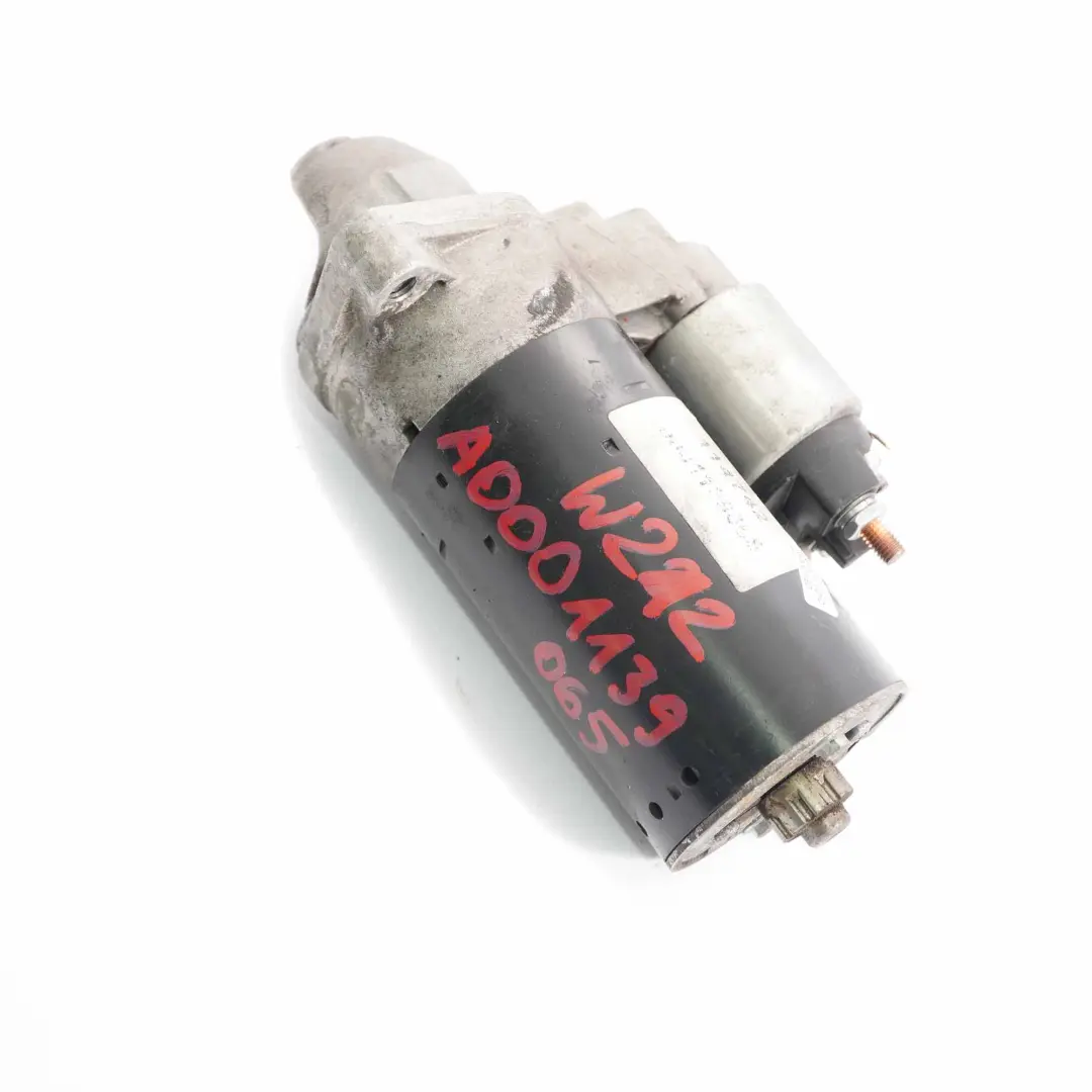  Starter Motor Mercedes W204 W212 OM651 Diesel Engine Starter - SKU A0001139065 - Part number A0001139065
