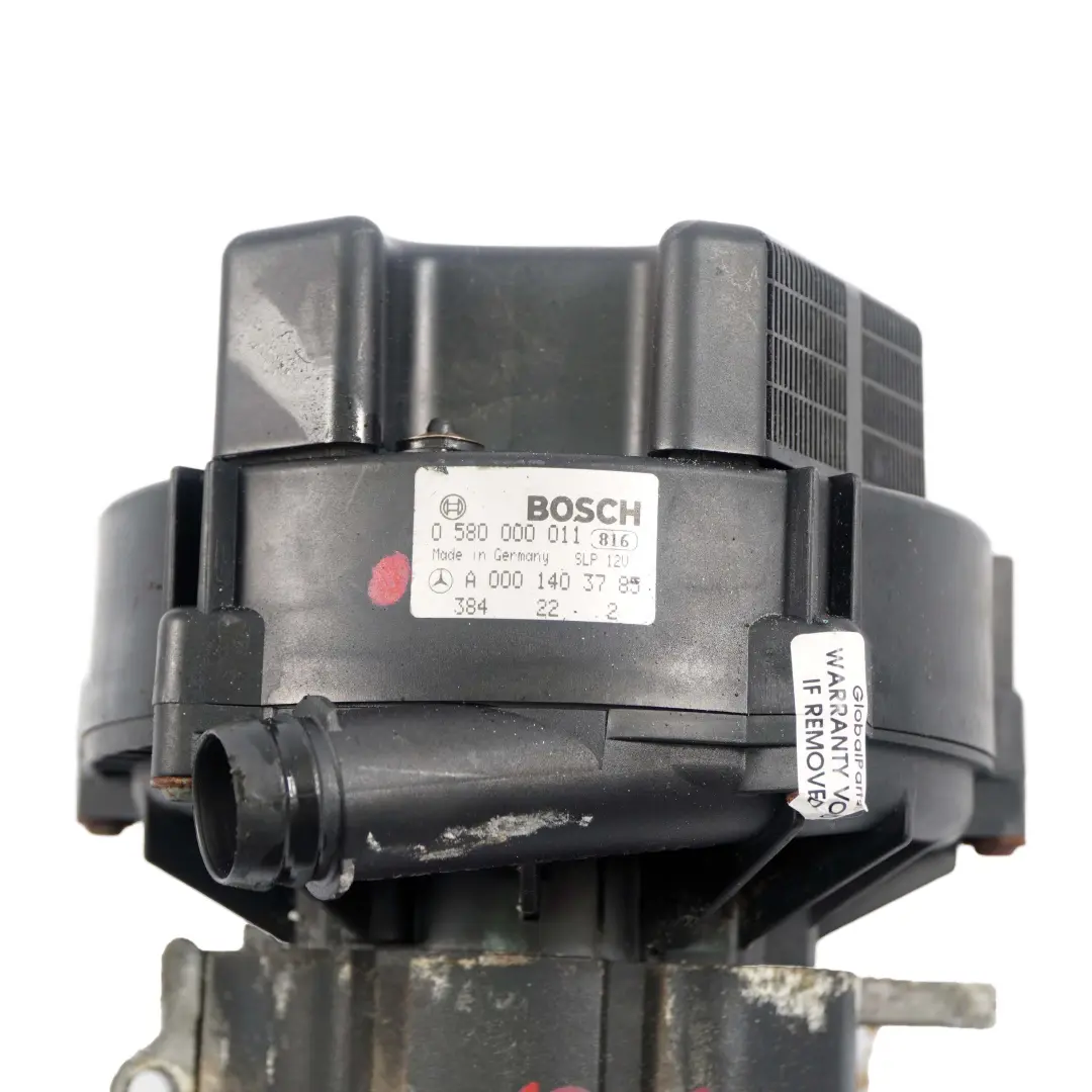 Sekundärluft Pumpe Hilfs Vakuum Smog Pumpe für Mercedes W211 mit Teilenummer A0001403785 Mercedes W211 Sekundärluft Pumpe Hilfs Vakuum Smog Pumpe - SKU A0001403785 - Teilenummer A0001403785