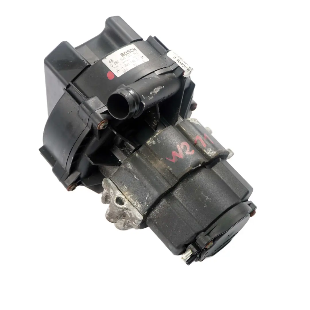Sekundärluft Pumpe Hilfs Vakuum Smog Pumpe für Mercedes W211 mit Teilenummer A0001403785 Mercedes W211 Sekundärluft Pumpe Hilfs Vakuum Smog Pumpe - SKU A0001403785 - Teilenummer A0001403785