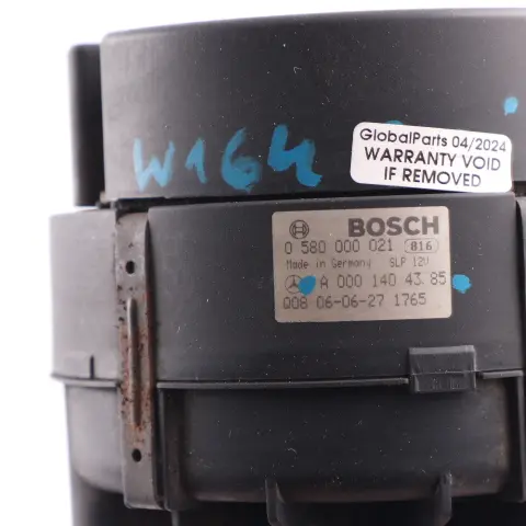 Mercedes W164 R170 W221 Secondary Air Pump Injection - SKU A0001404385 - Part number A0001404385