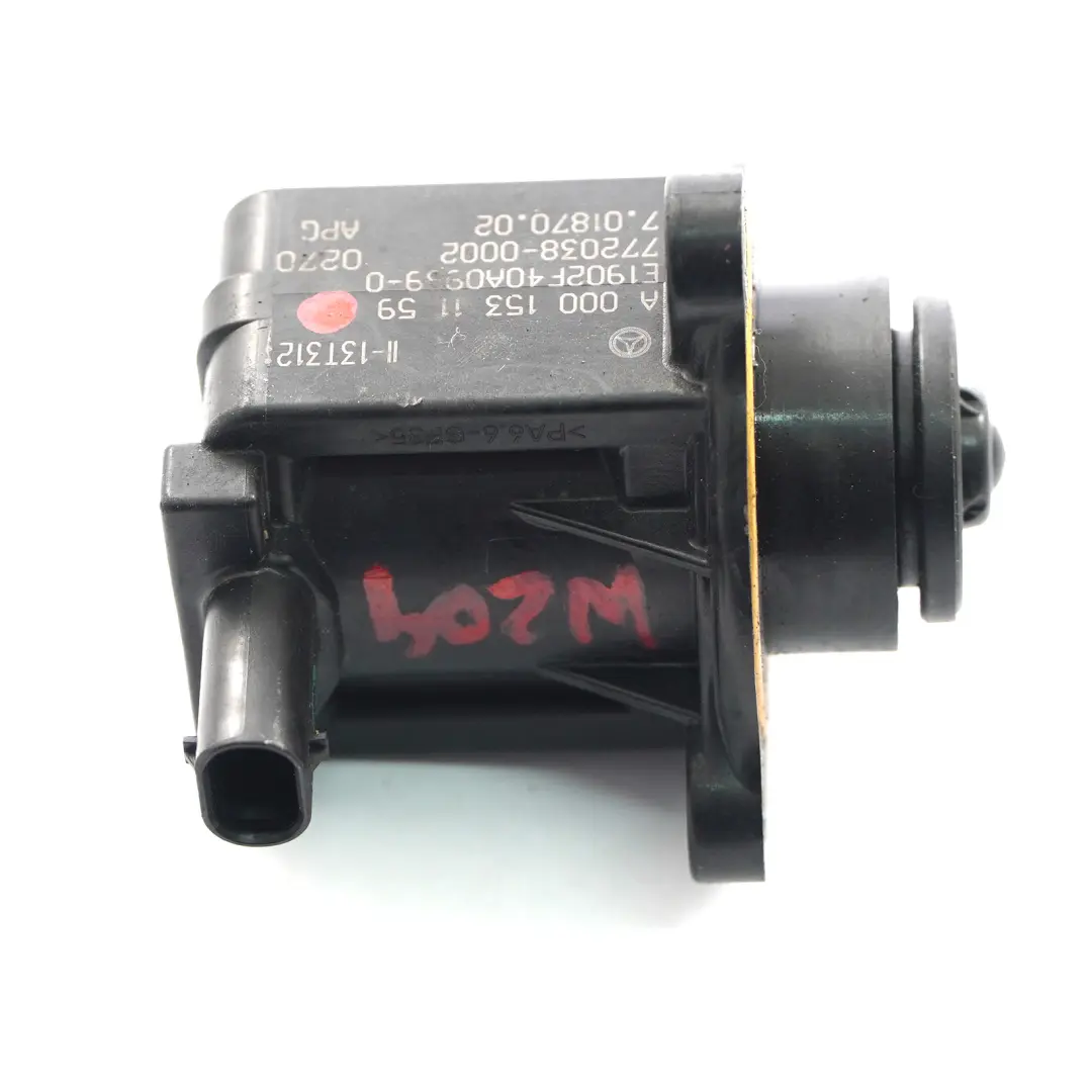 Deviatore Valvola di Pressione del Turbocompressore per Mercedes W204 con numero di parte A0001531159 Mercedes W204 Deviatore Valvola di Pressione del Turbocompressore - SKU A0001531159 - Numero di parte A0001531159