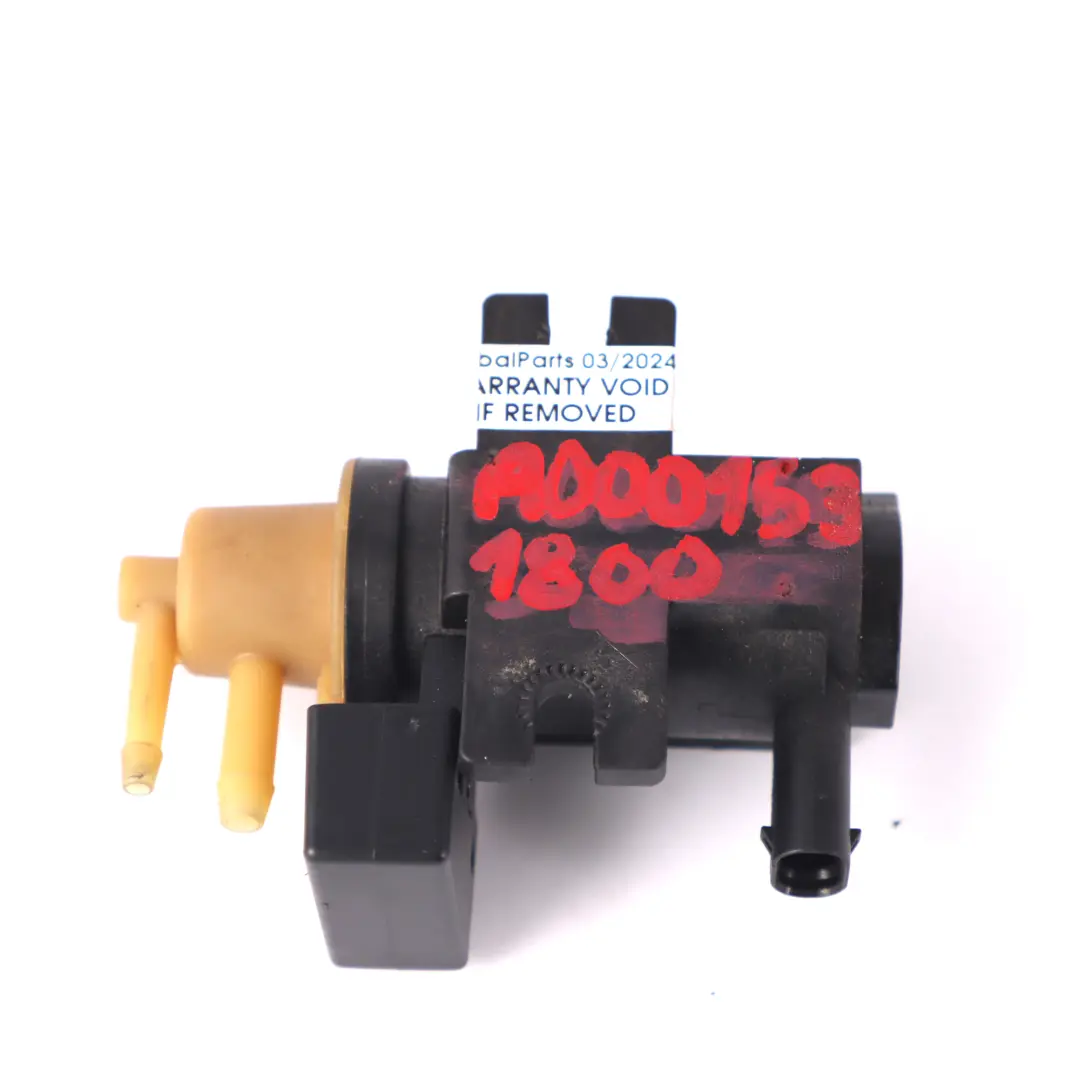 Transductor de Presión Motor de Gasolina M270 Solenoide de Vacío para Mercedes W176 con número de pieza A0101531328 Mercedes W176 Transductor de Presión Motor de Gasolina M270 Solenoide de Vacío - SKU A0001531800 - Número de pieza A0101531328