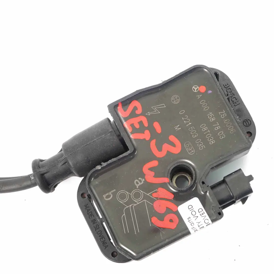Boîte Bobine d'Allumage Essence pour Mercedes W169 W211 W245 à propos du numéro de pièce A0001587803 Mercedes W169 W211 W245 Boîte Bobine d'Allumage Essence - SKU A0001587803-3 - Numéro de pièce A0001587803