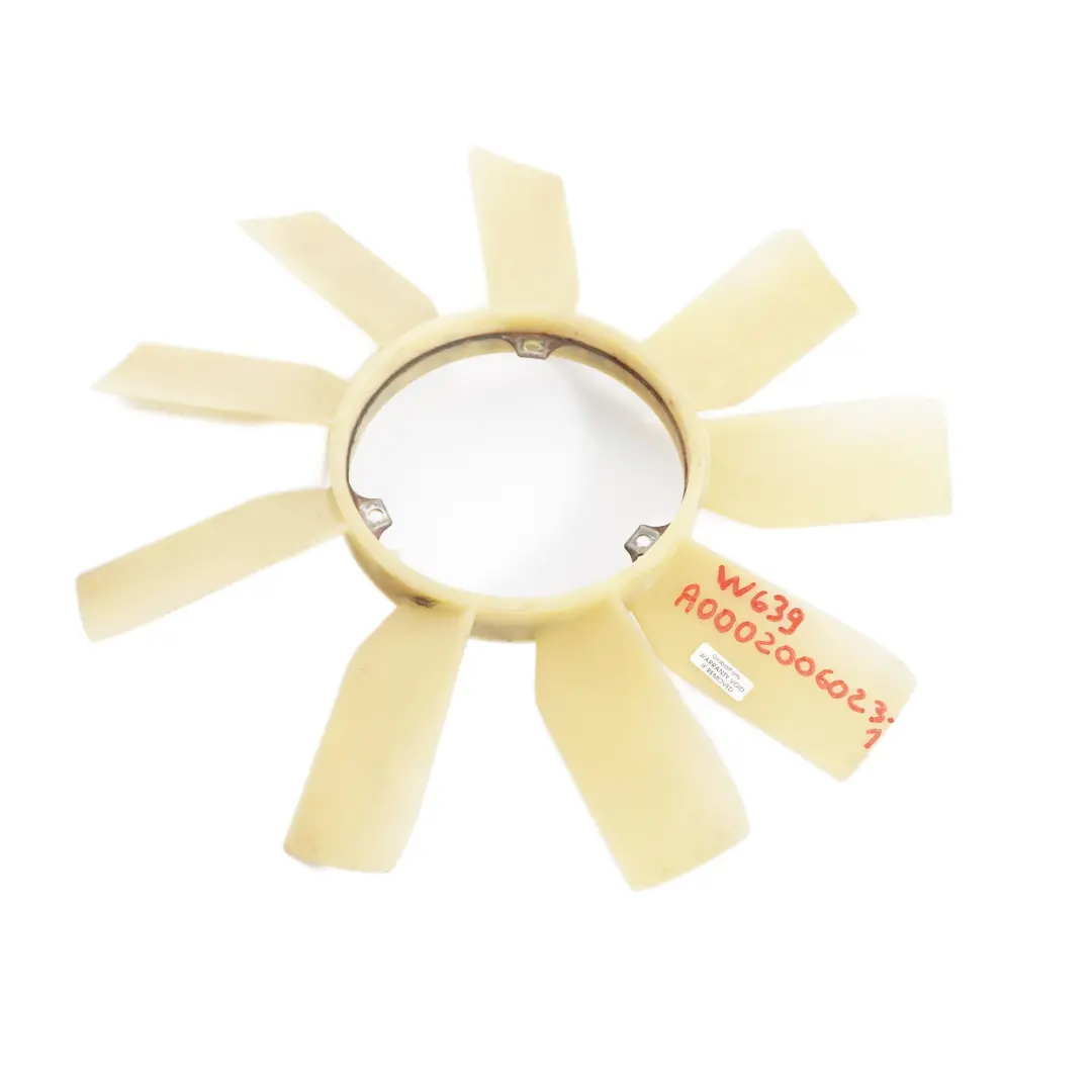 Mercedes Vito Viano W639 Motor Refrigeracion Radiador Ventilador - SKU A0002006023-1 - Número de pieza A0002006023