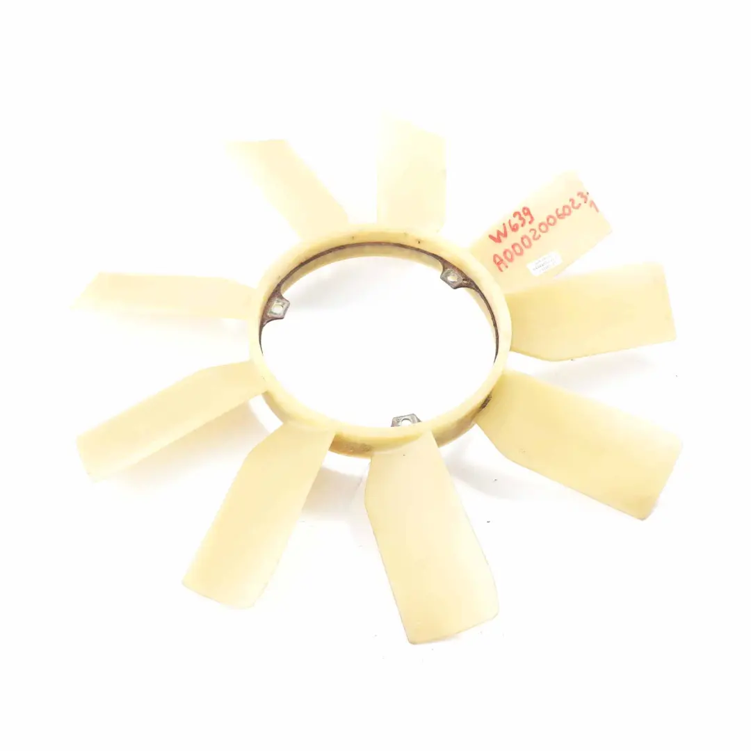 Mercedes Vito Viano W639 Motor Refrigeracion Radiador Ventilador - SKU A0002006023-1 - Número de pieza A0002006023