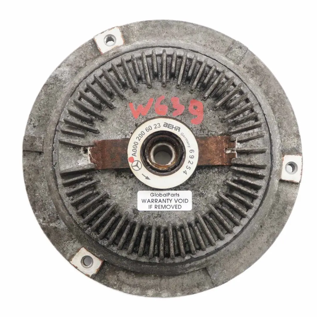 Mercedes Vito Viano W639 Motor Refrigeracion Radiador Ventilador - SKU A0002006023 - Número de pieza A0002006023