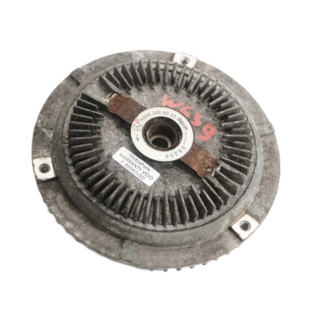 Mercedes Vito Viano W639 Ventola Radiatore di Raffreddamento Motore - SKU A0002006023 - Numero di parte A0002006023