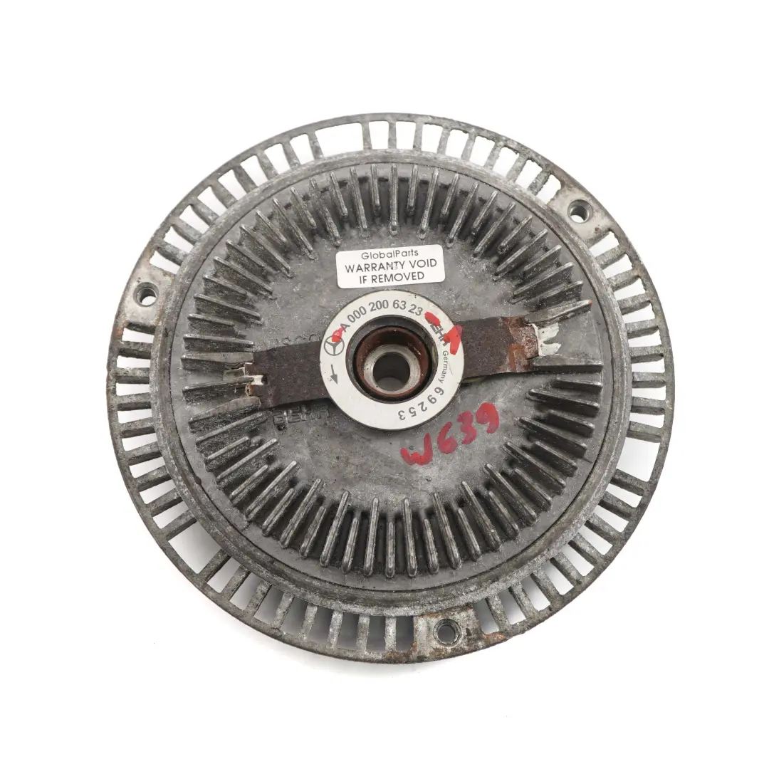 Mercedes W639 OM646 Motore raffreddamento Radiatore Ventola Frizione Viscoso - SKU A0002006323-1 - Numero di parte A0002006323