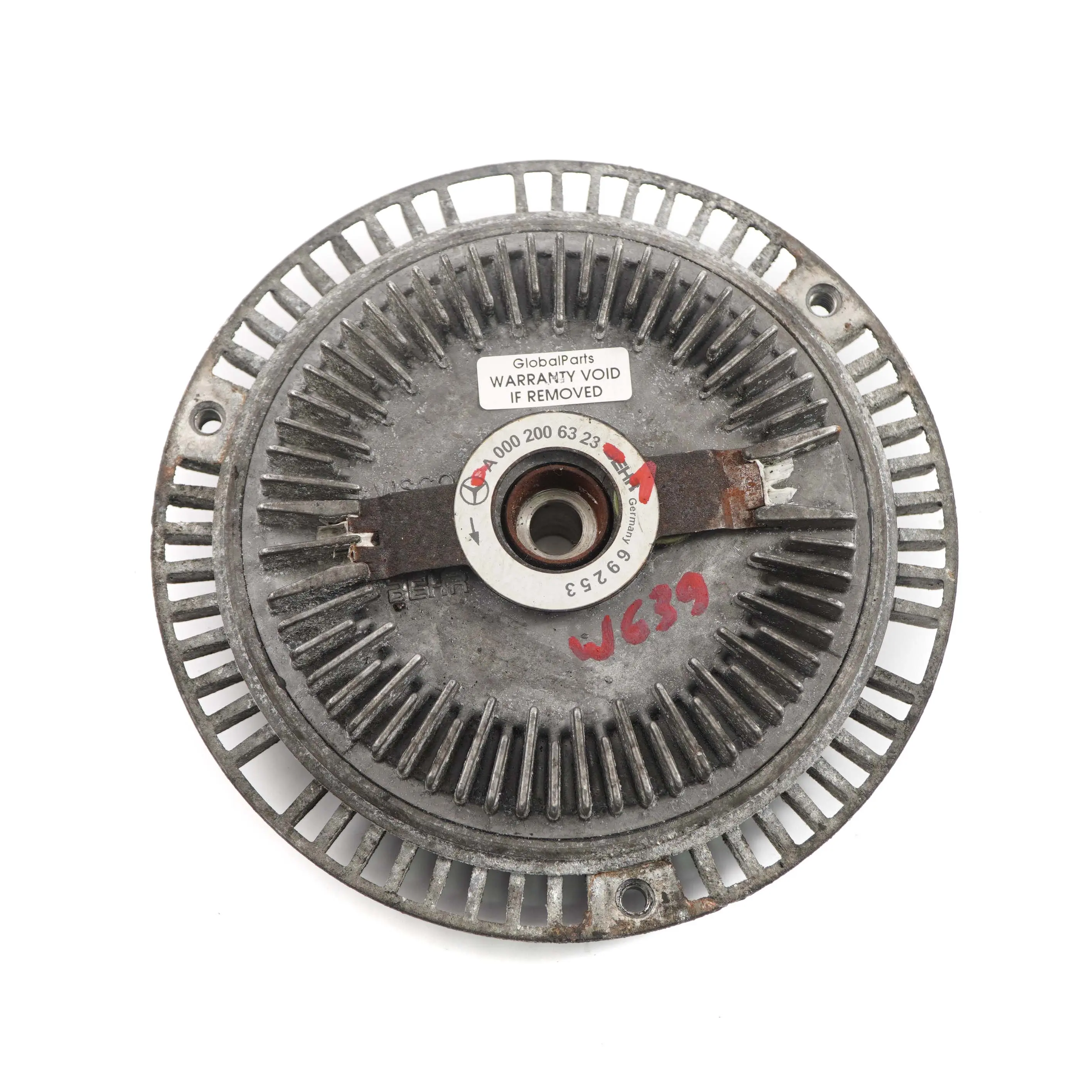 Mercedes W639 OM646 Motore raffreddamento Radiatore Ventola Frizione Viscoso