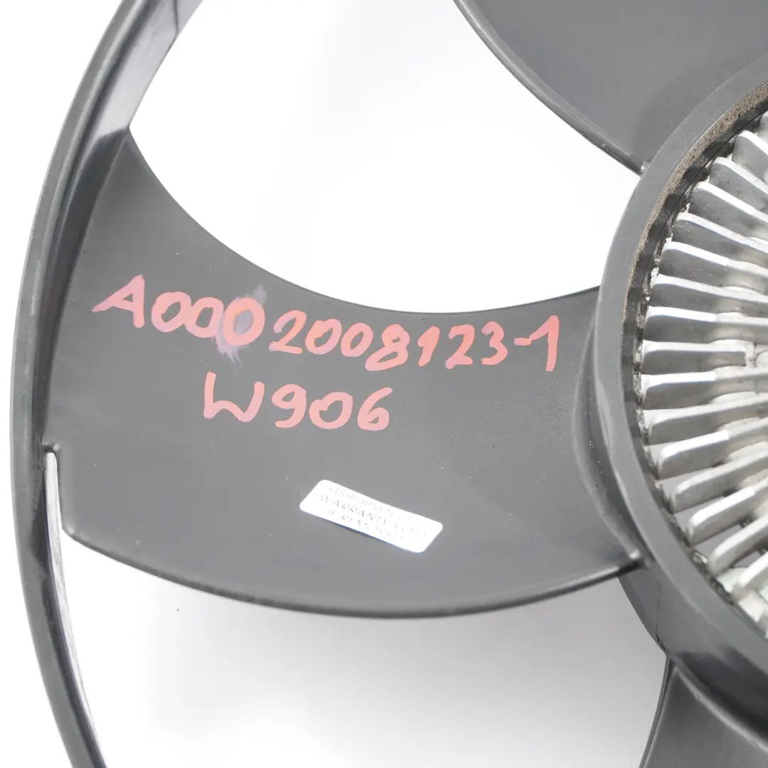 Mercedes Sprinter W906 Ventilateur radiateur Refroidissement moteur - SKU A0002008123-1 - Numéro de pièce A0002008123