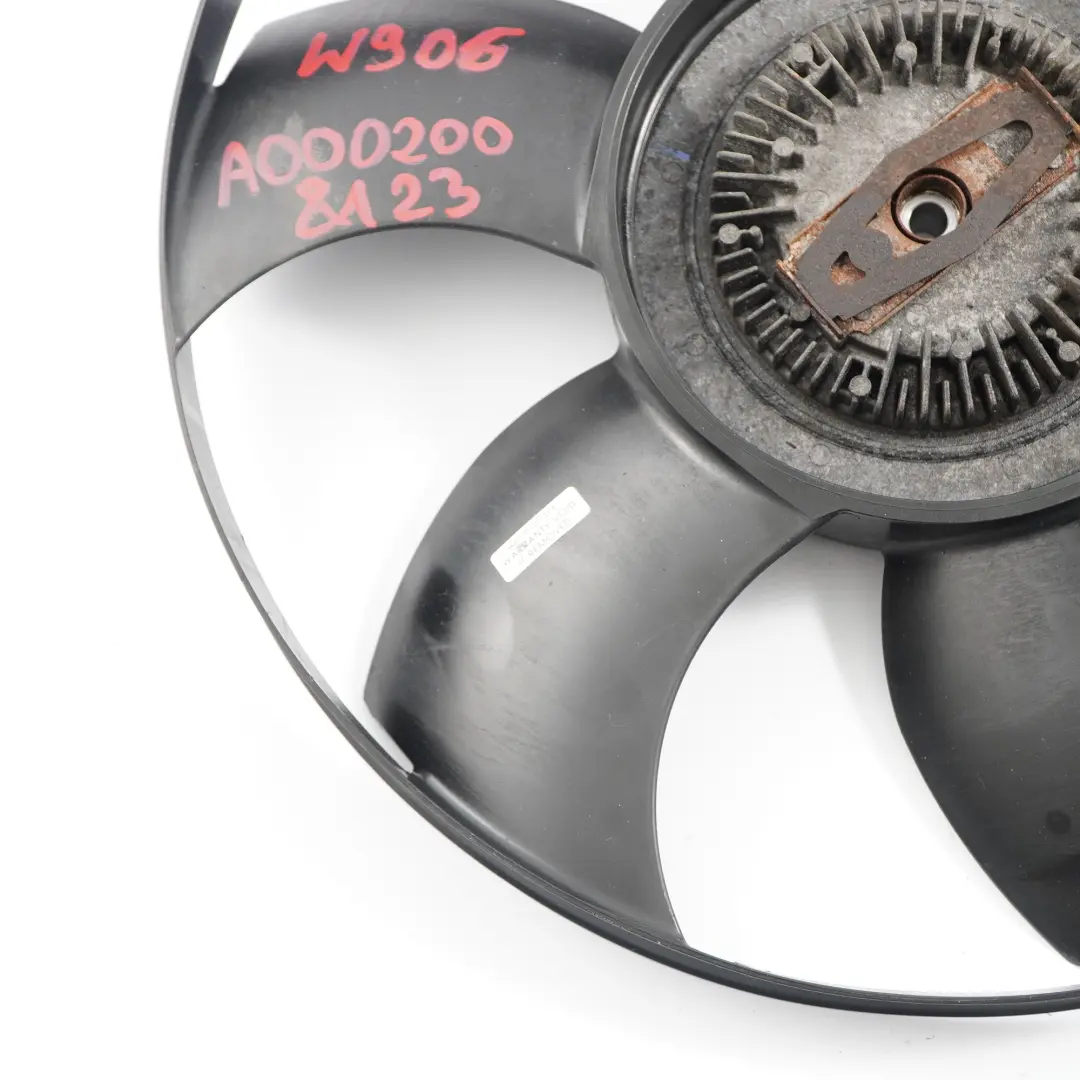 Mercedes Sprinter W906 Motor Refrigeracion Radiador Ventilador Visco - SKU A0002008123 - Número de pieza A0002008123