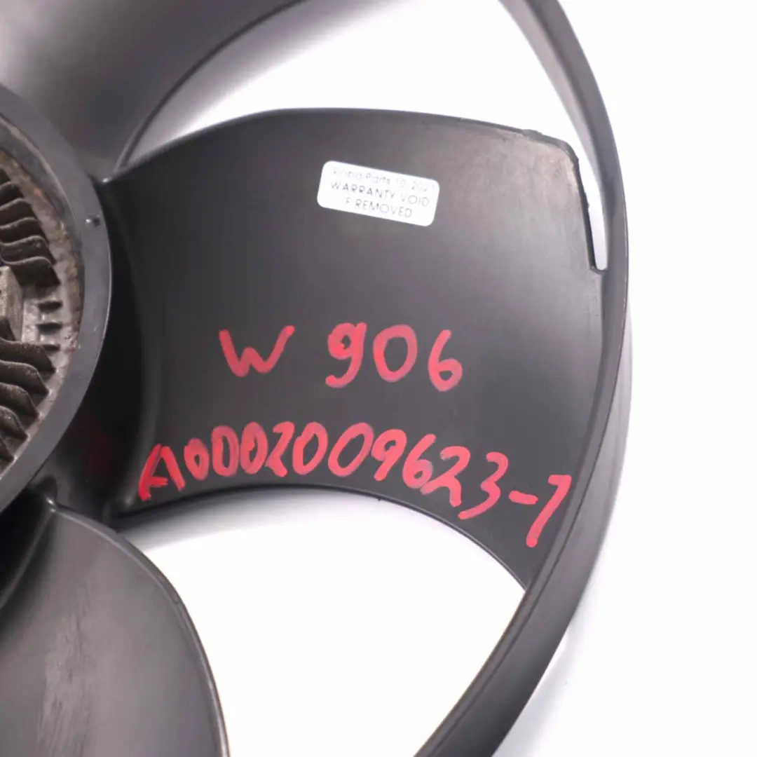 Mercedes Sprinter W906 Motor Refrigeracion Radiador Ventilador - SKU A0002009623-1 - Número de pieza A0002009623