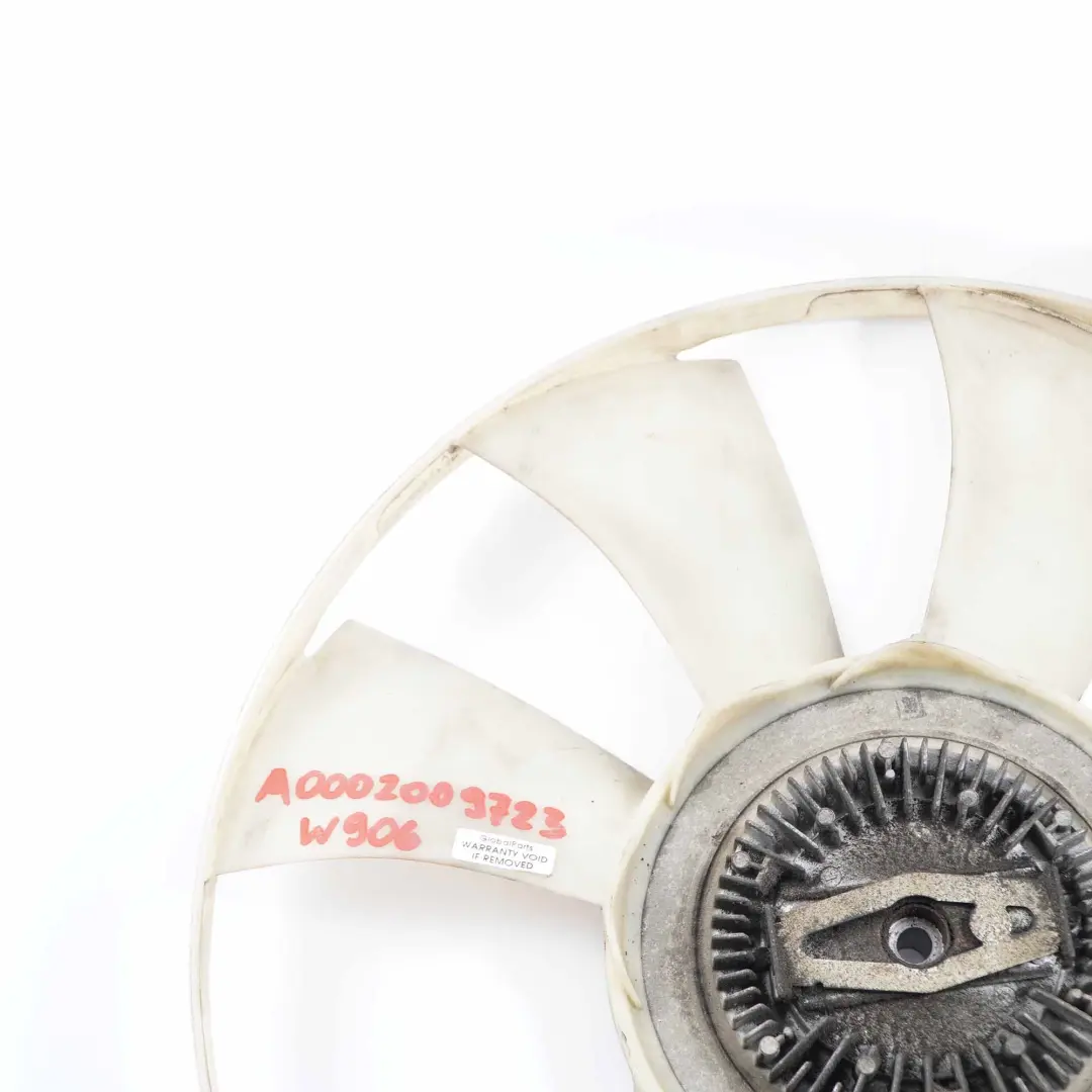 Mercedes Sprinter W906 Motor Refrigeracion Radiador Ventilador A0002009623 Visco - SKU A0002009723 - Número de pieza A0002009723