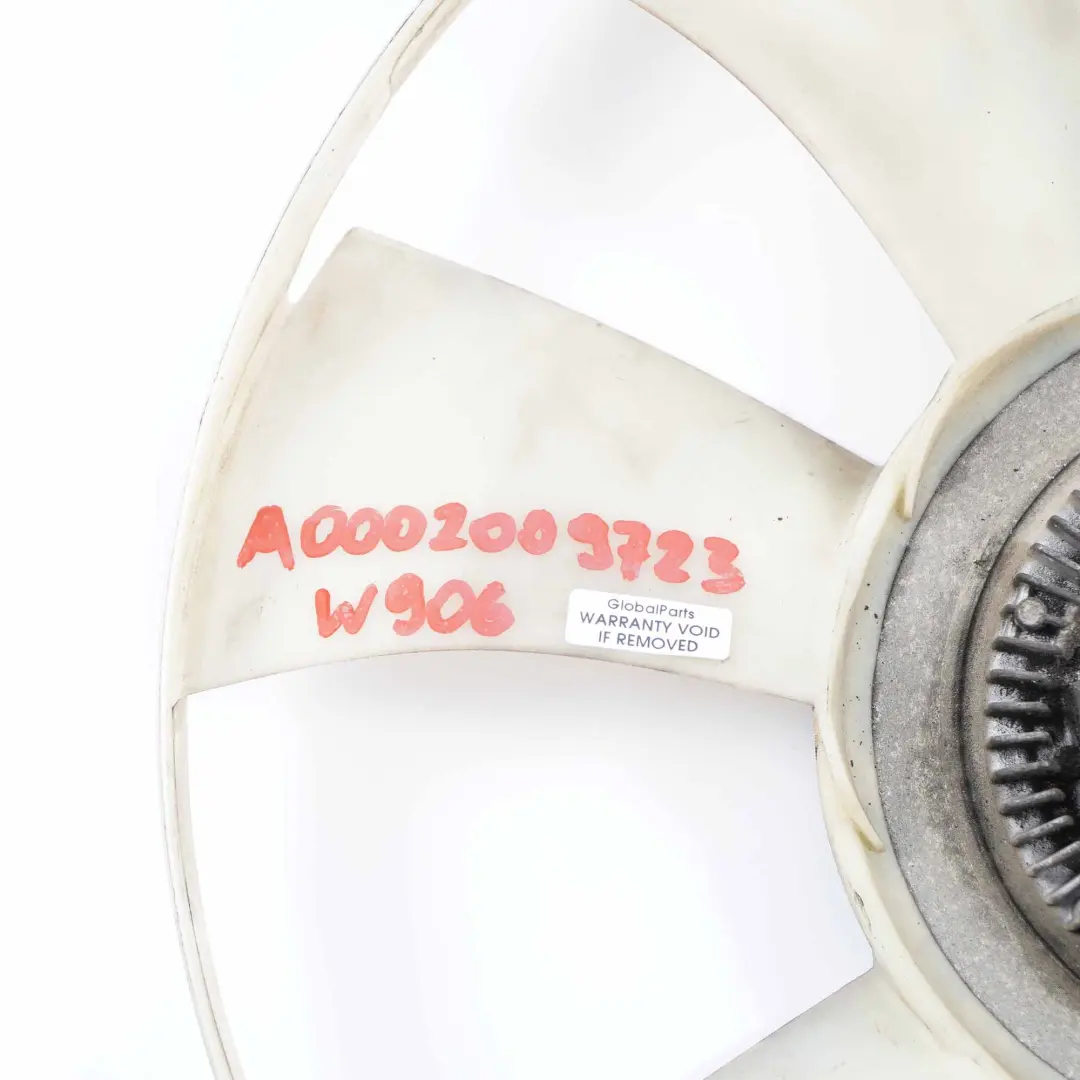 Mercedes Sprinter W906 Motor Refrigeracion Radiador Ventilador A0002009623 Visco - SKU A0002009723 - Número de pieza A0002009723
