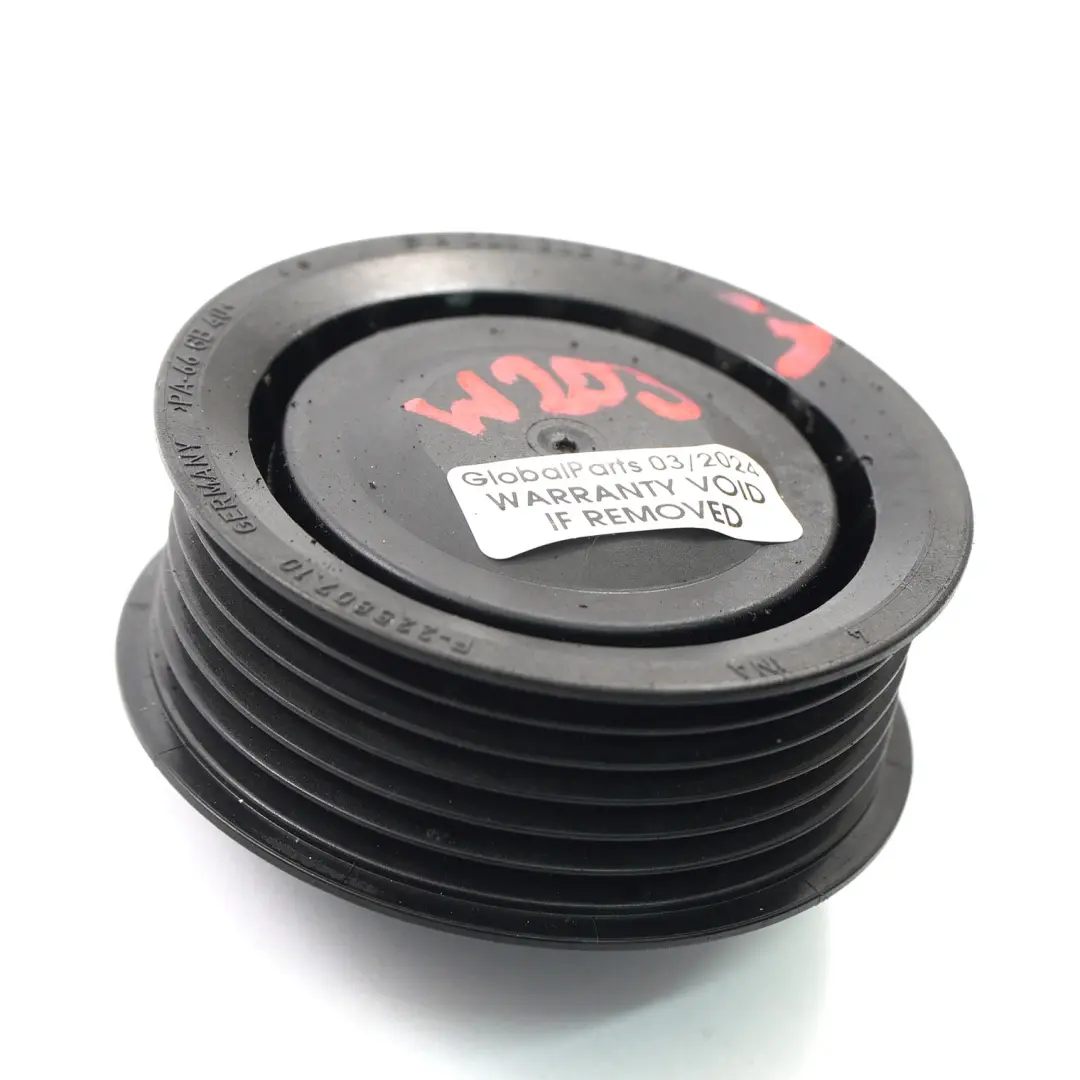 Polea tensora de la correa de transmisión del motor Mercedes W203 para con número de pieza A0002020019 Polea tensora de la correa de transmisión del motor Mercedes W203 - SKU A0002020019-1 - Número de pieza A0002020019