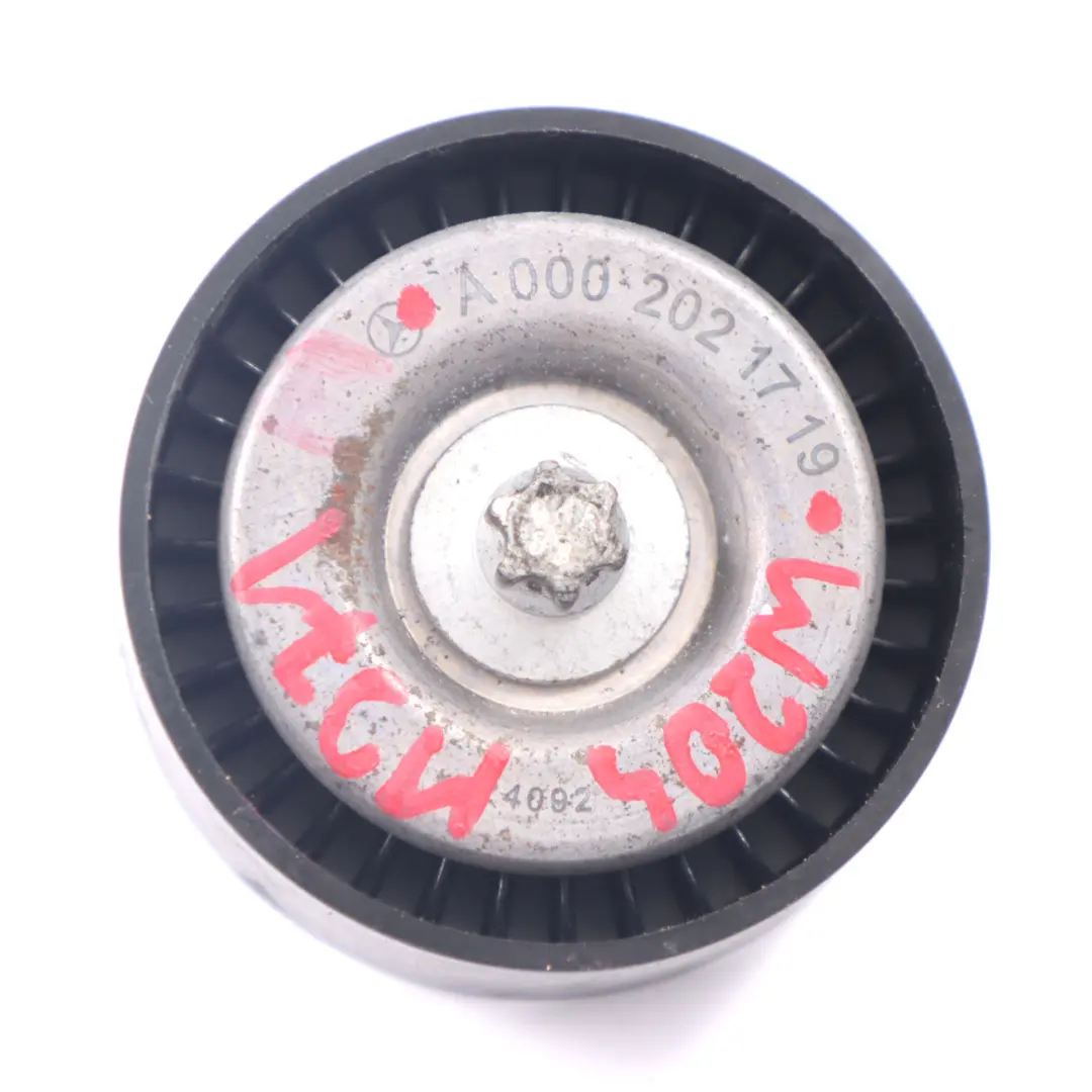 Mercedes W204 M271 Guida di deflessione Cinghia Rullo di trasmissione Puleggia - SKU A0002021719 - Numero di parte A0002021719