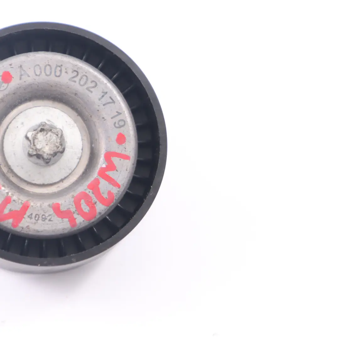 Mercedes W204 M271 Deflection Guide Pulley Belt Roller Drive Pulley - SKU A0002021719 - Part number A0002021719