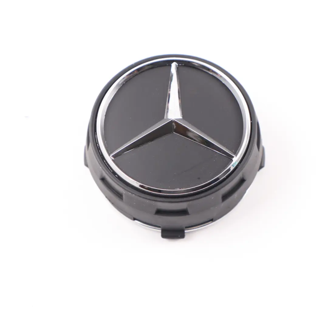 Cap Mercedes W176 W204 W212 Hub Cover Emblem Chrome Logo to Wheel with Part number A0004000900 Wheel Cap Mercedes W176 W204 W212 Hub Cover Emblem Chrome Logo - SKU A0004000900 - Part number A0004000900