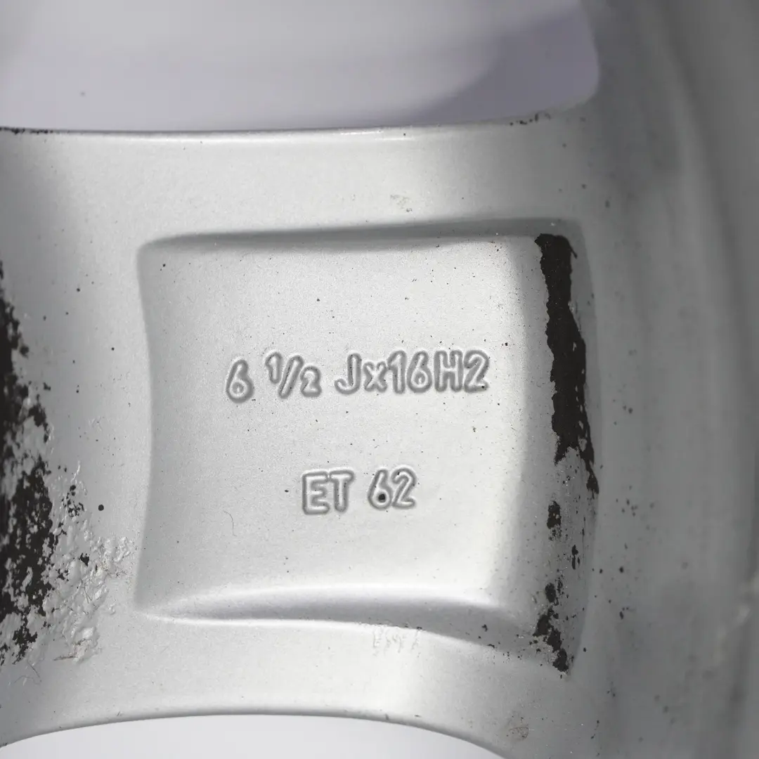 Llanta de aleación plateada 16" 6,5J ET:62 para Mercedes W906 W910 con número de pieza A0004017104 Mercedes W906 W910 Llanta de aleación plateada 16" 6,5J ET:62 - SKU A0004017104-1 - Número de pieza A0004017104