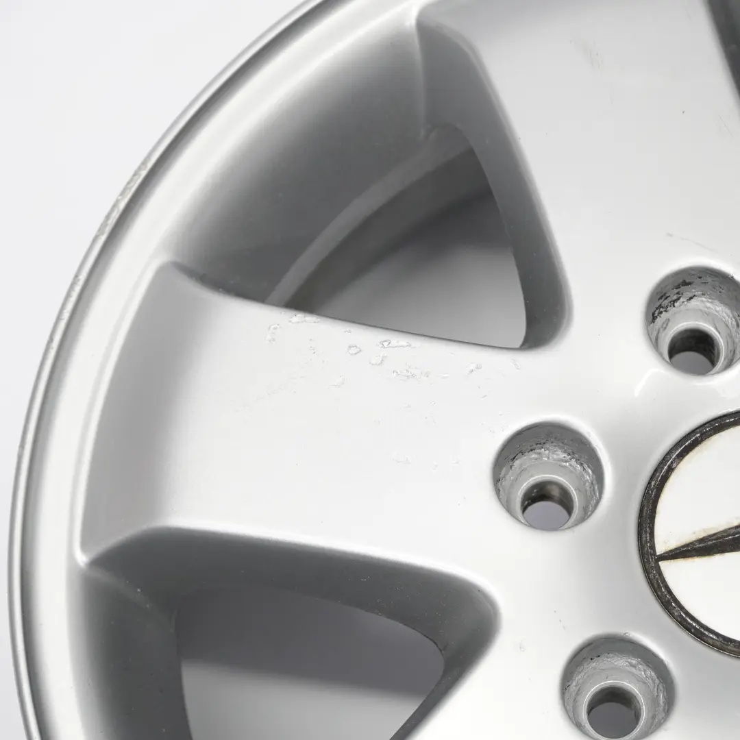 Mercedes W906 W910 Silberne Leichtmetallfelge 16" 6,5J ET:62 - SKU A0004017104-1 - Teilenummer A0004017104