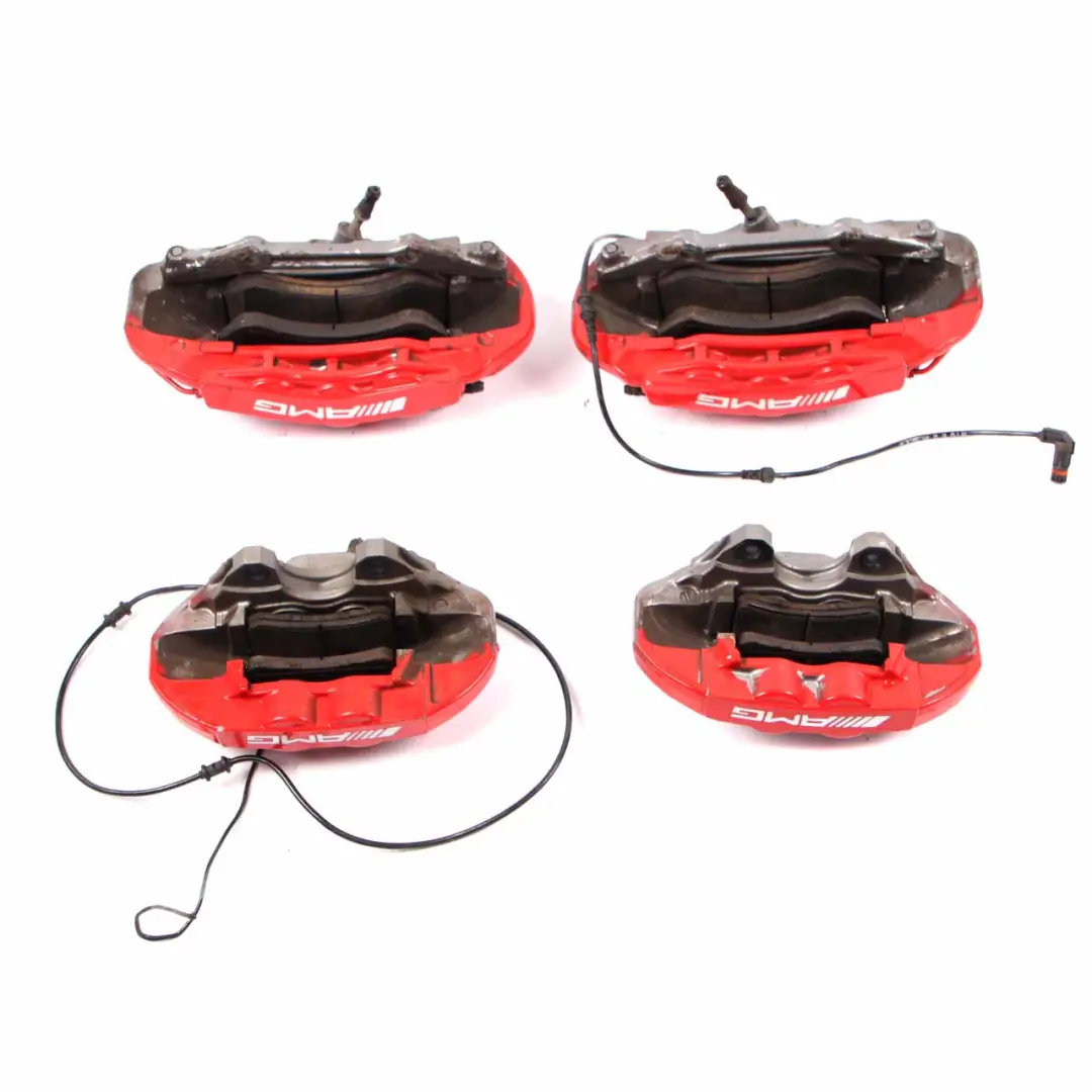  Brake Disc Caliper Mercedes W204 C63 AMG Rear Left Right Wheel N/O/S Brake Set - SKU A0004212012-1 - Part number A0004212012