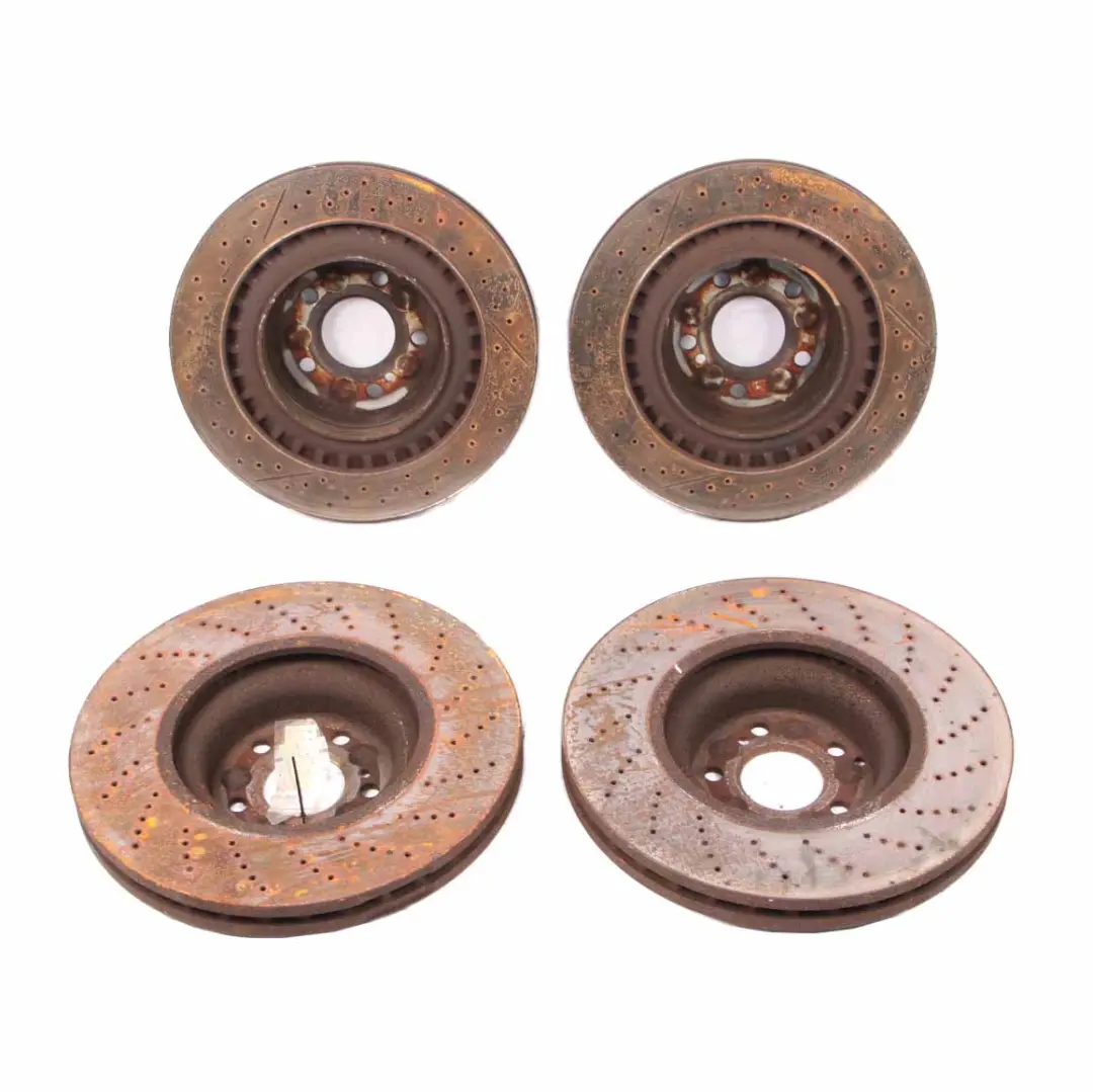  Brake Disc Caliper Mercedes W204 C63 AMG Rear Left Right Wheel N/O/S Brake Set - SKU A0004212012 - Part number A0004212012