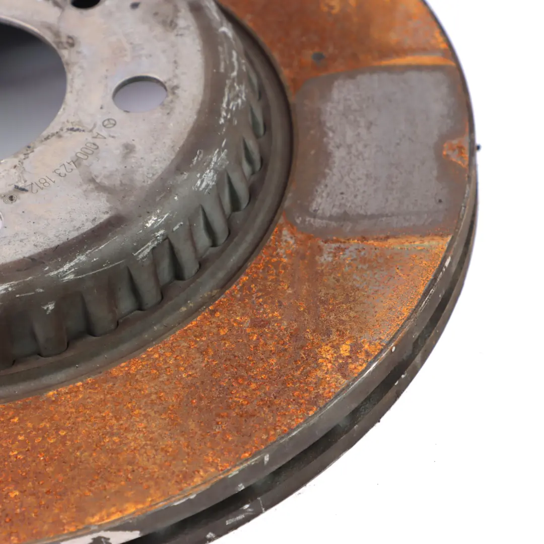 Mercedes W205 W213 Brake Disc Set Rear Left Right Wheel N/O/S Braking Unit - SKU A0004211812 - Part number A0004211812