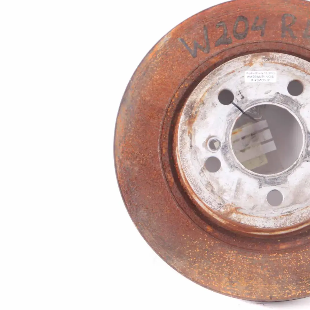 Brake Disc Mercedes W204 Rear Left Right N/O/S Wheel Brake Disc to with Part number A0004231212 Brake Disc Mercedes W204 Rear Left Right N/O/S Wheel Brake Disc - SKU A0004231212 - Part number A0004231212