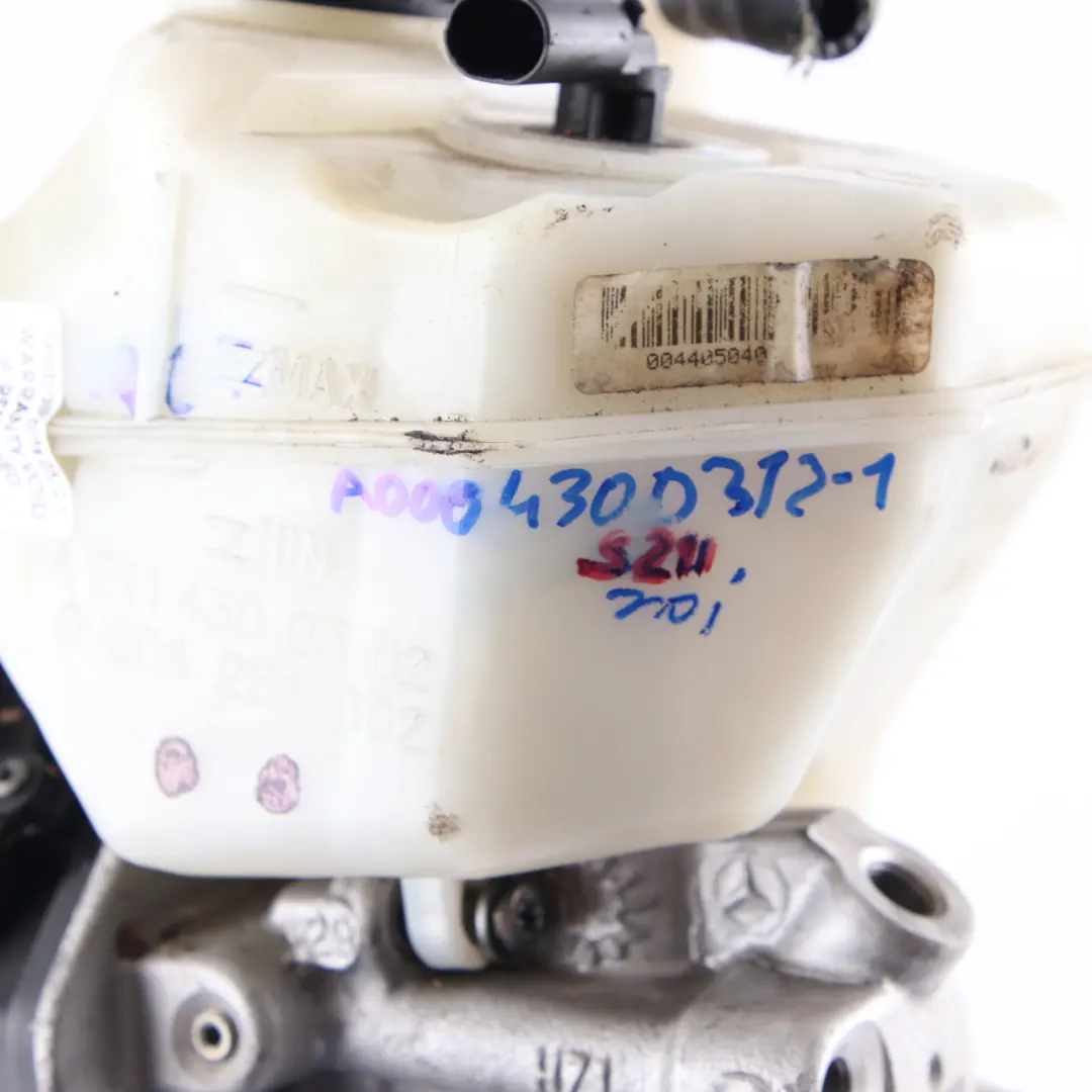 Mercedes W211 S211 Servofreno Cilindro Maestro Potenciador de Freno - SKU A0004300312-1 - Número de pieza A0004300312