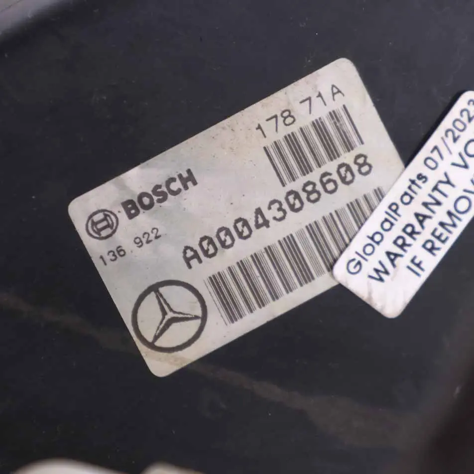 W901 W903 Servofreno Cilindro Principal Unidad para Mercedes Sprinter con número de pieza A0004308608 Mercedes Sprinter W901 W903 Servofreno Cilindro Principal Unidad - SKU A0004308608 - Número de pieza A0004308608