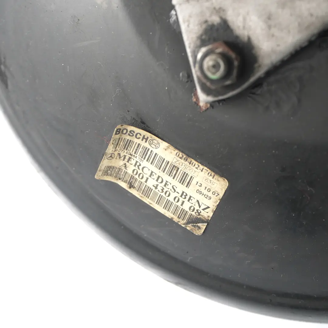 Bremsservo Hauptzylinder für Mercedes Vito Viano W639 mit Teilenummer A0014300708 Mercedes Vito Viano W639 Bremsservo Hauptzylinder - SKU A0004311727 - Teilenummer A0014300708