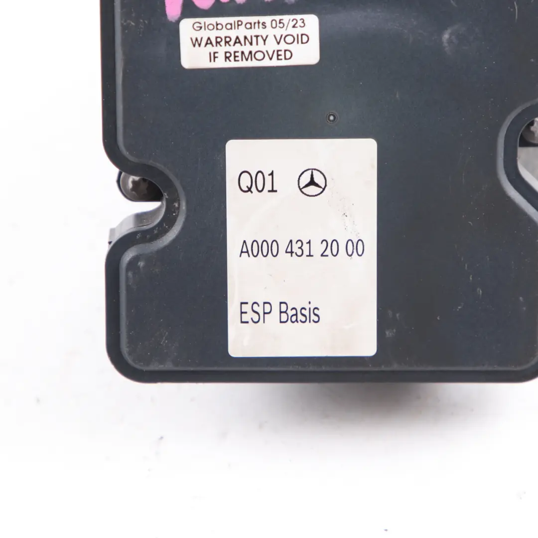 Pompa freni ABS ESP Centralina idraulica di frenata per Mercedes W176 con numero di parte A0004312000 Mercedes W176 Pompa freni ABS ESP Centralina idraulica di frenata - SKU A0004312000 - Numero di parte A0004312000
