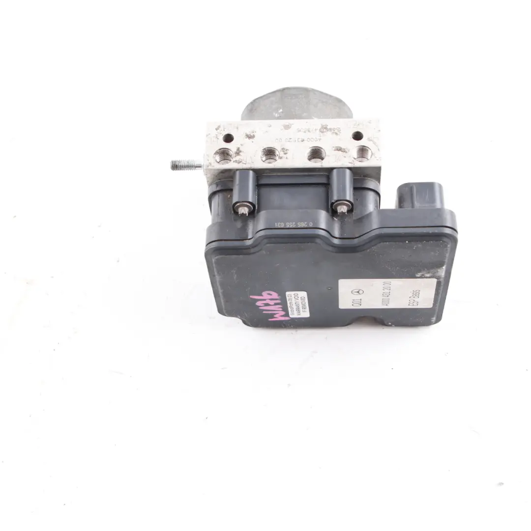 Pompe frein ABS Unité contrôle freinage hydraulique pour Mercedes W176 à propos du numéro de pièce A0004312000 Mercedes W176 Pompe frein ABS Unité contrôle freinage hydraulique - SKU A0004312000 - Numéro de pièce A0004312000
