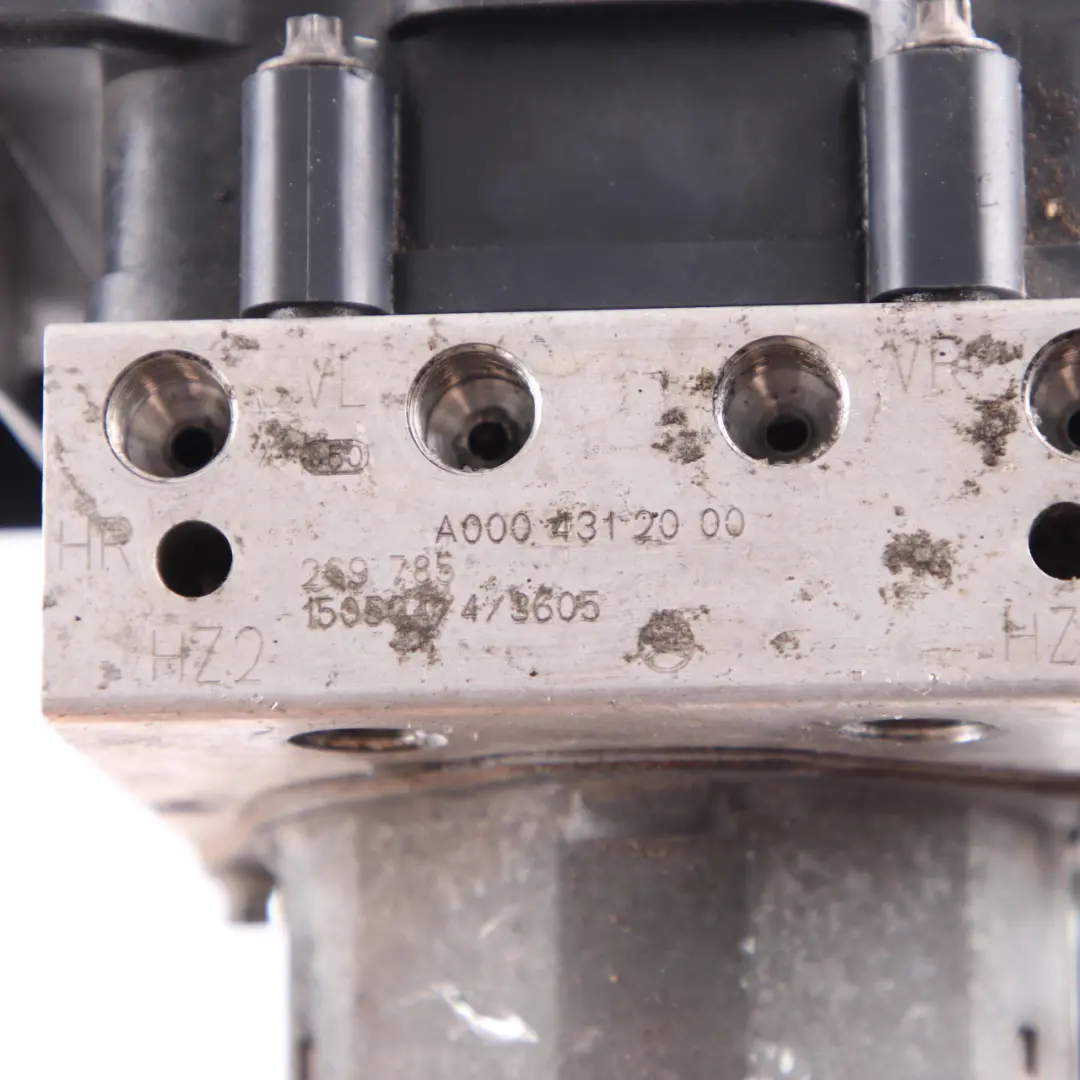 Mercedes W176 Pompa freni ABS ESP Centralina idraulica di frenata - SKU A0004312000 - Numero di parte A0004312000