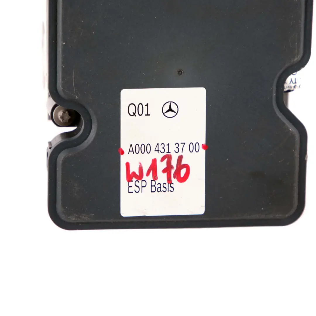 Mercedes W176 W246 ABS ESP Hydraulic Brake Pump Unit Module - SKU A0004313700 - Part number A0004313700
