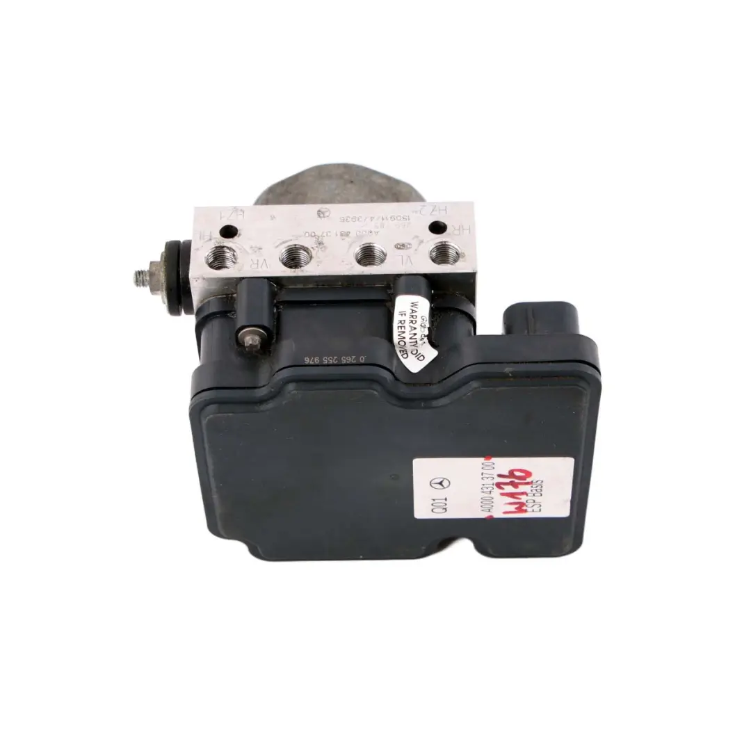 Module Pompe Frein Hydraulique ABS ESP pour Mercedes W176 W246 à propos du numéro de pièce A0004313700 Mercedes W176 W246 Module Pompe Frein Hydraulique ABS ESP - SKU A0004313700 - Numéro de pièce A0004313700