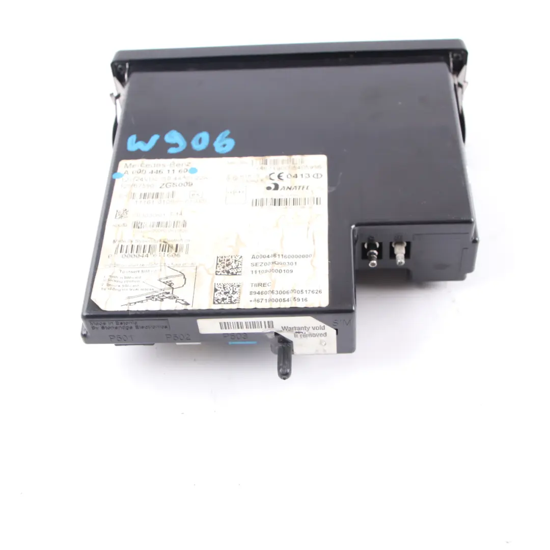 Fleetboard Controllo Registratore Tempo Bordo per Mercedes Sprinter W906 con numero di parte A0004461160 Mercedes Sprinter W906 Fleetboard Controllo Registratore Tempo Bordo - SKU A0004461160 - Numero di parte A0004461160